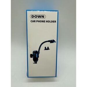 DOWN Car Cell Phone Holder With Silicone Suction Cup Mount Strong‎ Absorption